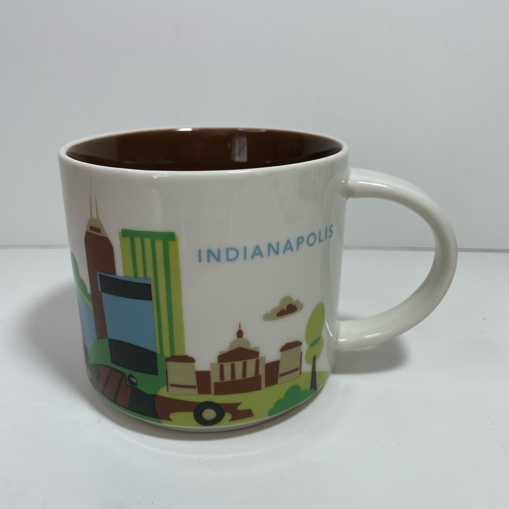 Starbucks Indianapolis You Are Here Collection Mug